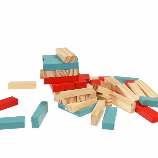 REX LONDON / Mini Wooden Topple Tower