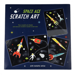 REX LONDON / Space Age Scratch Art