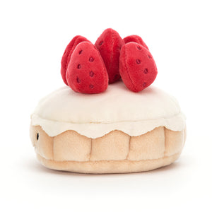JELLYCAT / Pretty Patisserie Tarte Aux Fraises