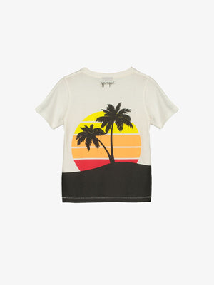 YPORQUE / Sunset front & back tee