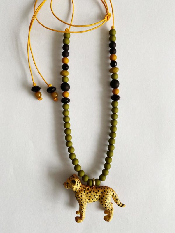 BYMELO / Ketting "Lev het Luipaard"
