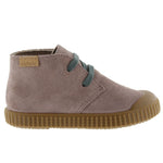 VICTORIA SHOES / Split leather safari plimsoll