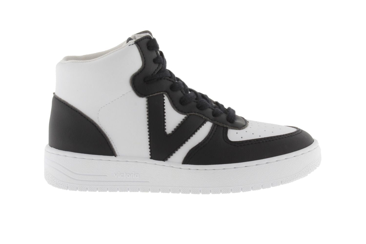 VICTORIA SHOES / Siempre synthetic effect leather trainer