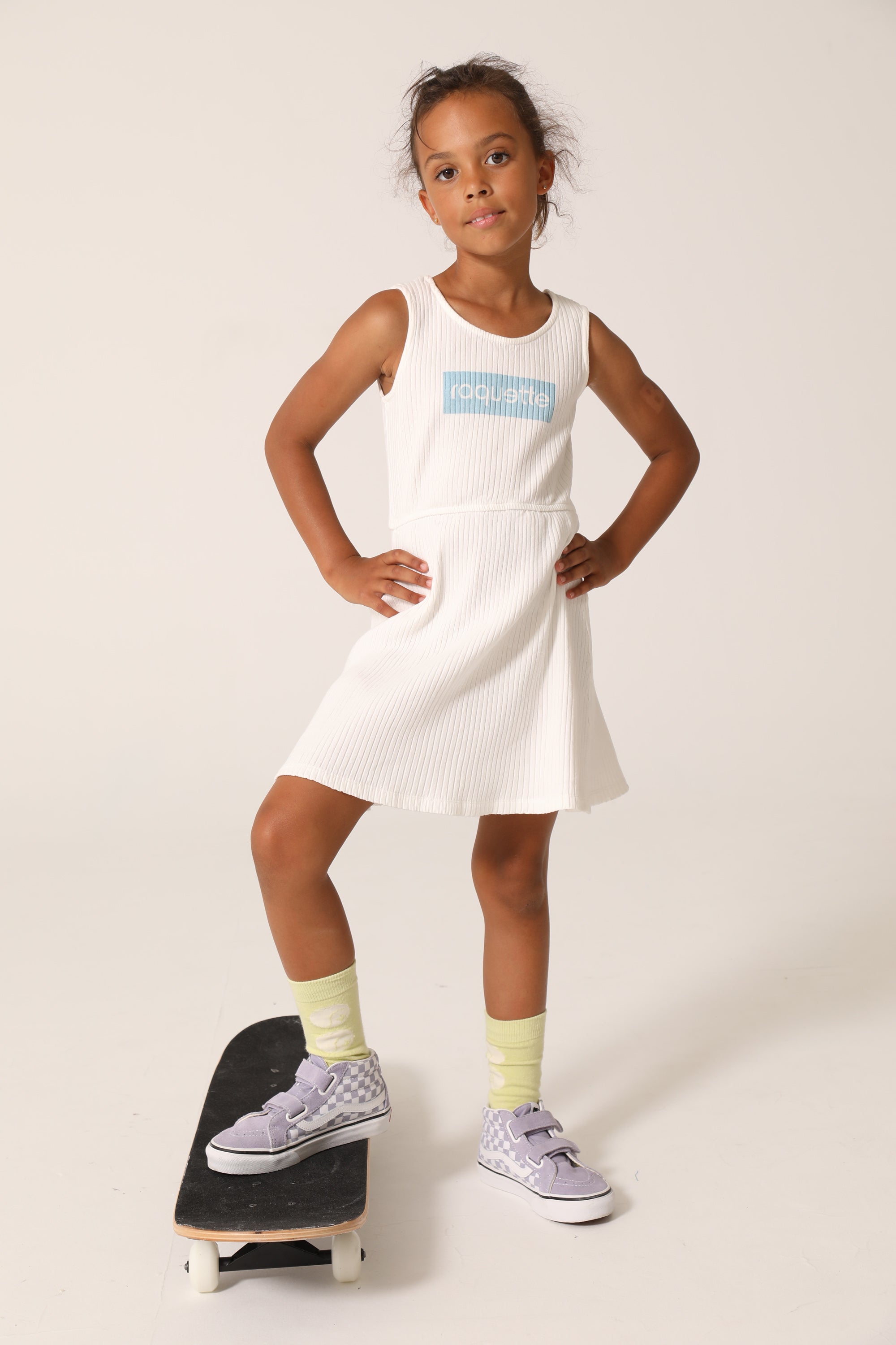 RAQUETTE / Summer rib tennis dress