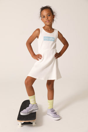 RAQUETTE / Summer rib tennis dress