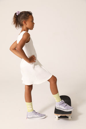 RAQUETTE / Summer rib tennis dress
