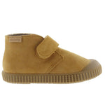VICTORIA SHOES / Split leather safari plimsoll with straps