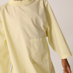 RAQUETTE / Summer poplin graphic longsleeve