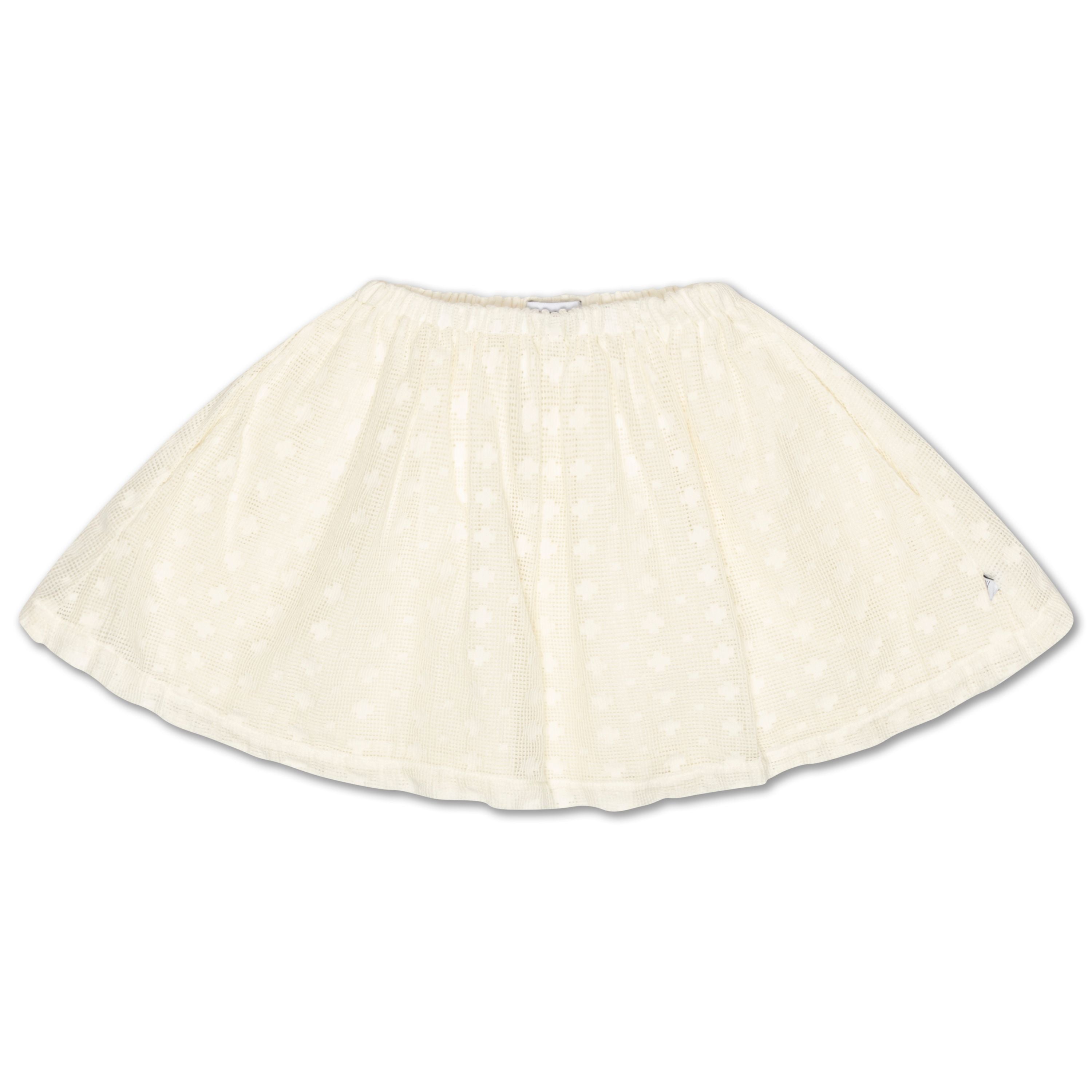 REPOSE / Mini Skirt - graphic lace