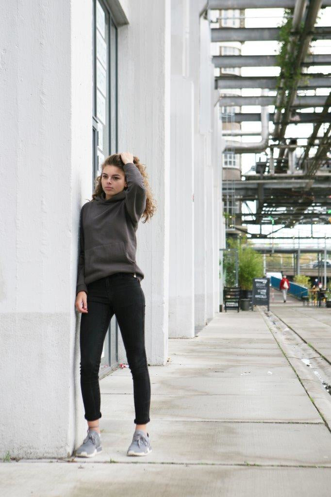 GRUNT / Skinny zwarte meidenjeans