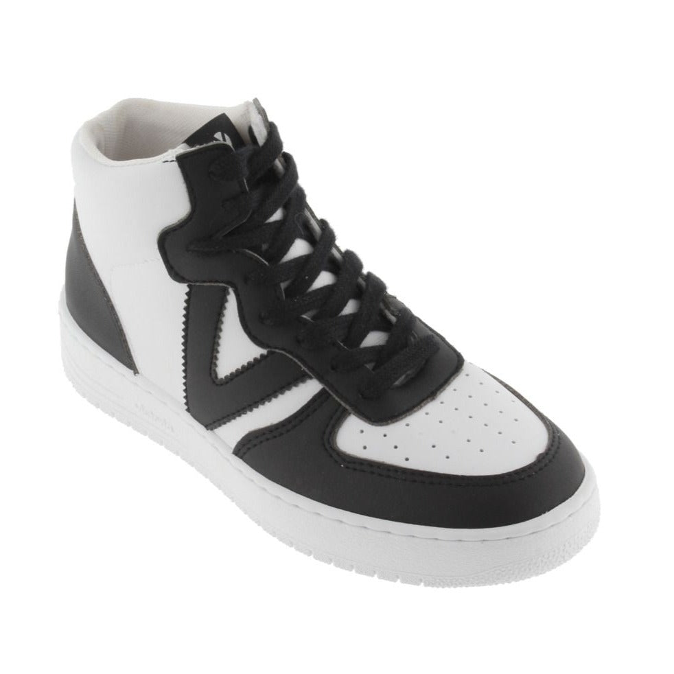 VICTORIA SHOES / Siempre synthetic effect leather trainer