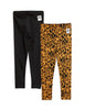 MINI RODINI / Basic Leopard legging - 2pack