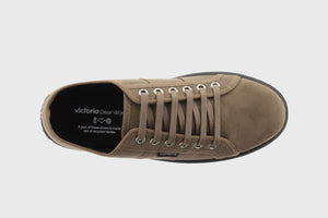 VICTORIA SHOES / Barcelona suede platform trainer
