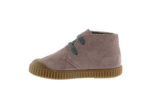 VICTORIA SHOES / Split leather safari plimsoll